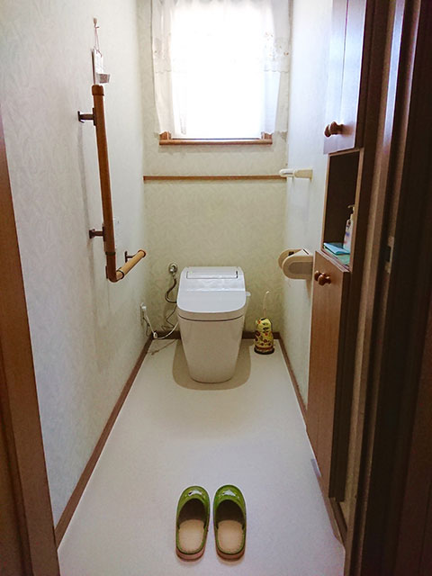 【小金井市本町】水洗トイレ